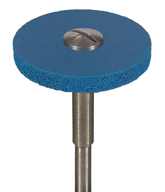Picture of MEDIUM-COARSE WHEEL E.MAX/ZIRCONIA/CEREC 17MM DIAMETER